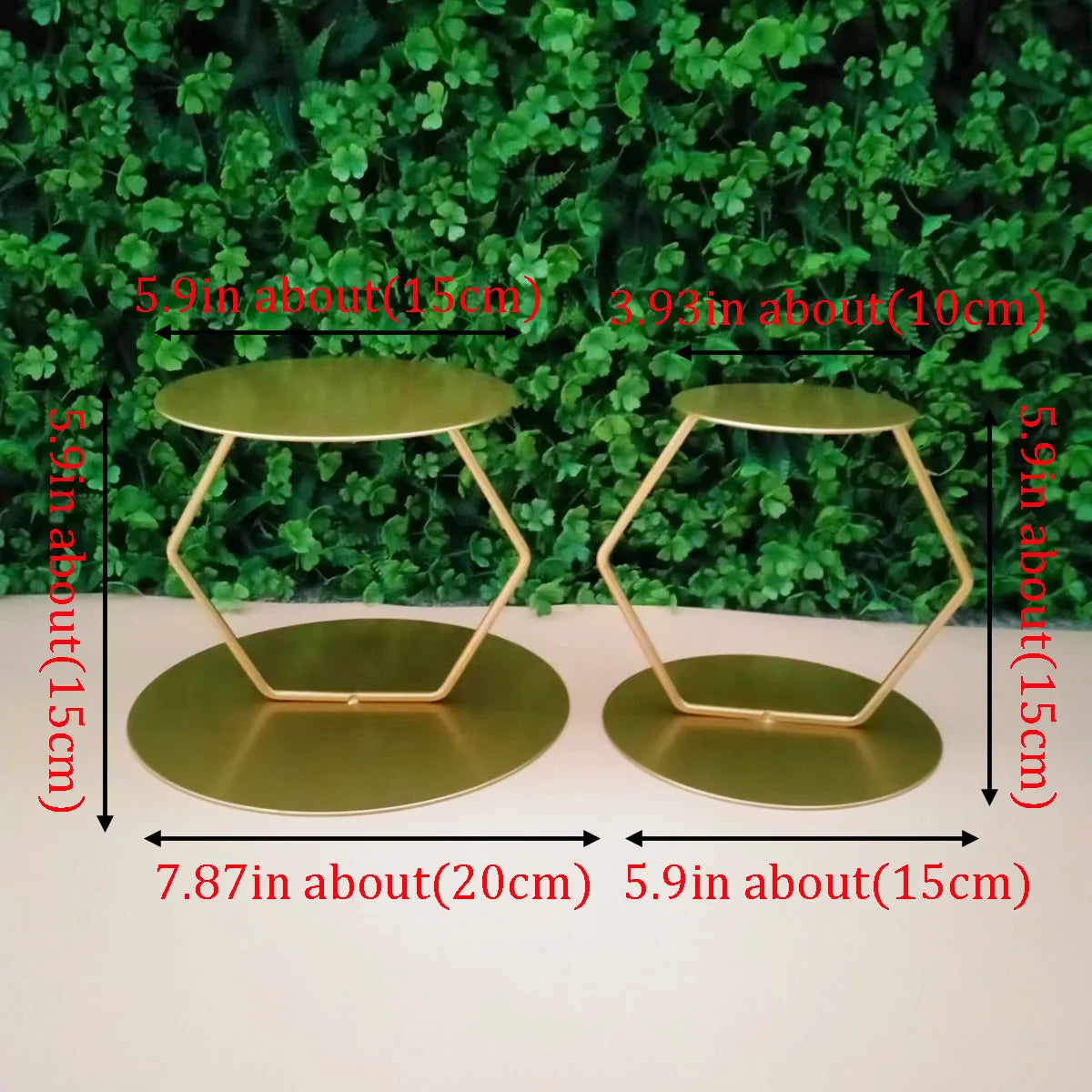 Metal Wedding Cupcake Cake Stand Floating Cake Holder Separator Wedding Birthday Party Dessert Display Stand Decorative