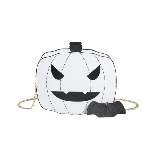 Halloween Cartoon Pumpkin Shoulder Bag For Girls Personality Funny