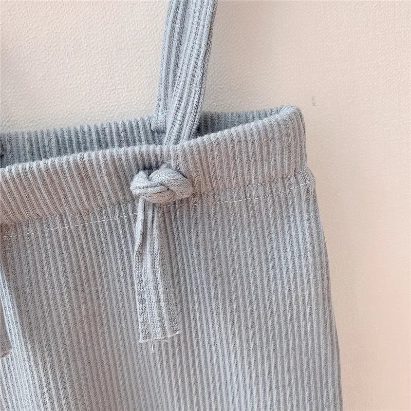 Summer Newborn Infant Baby Boys Girls Romper Jumpsuits Infant Clothes One Piece Overalls Solid Color Sleeveless