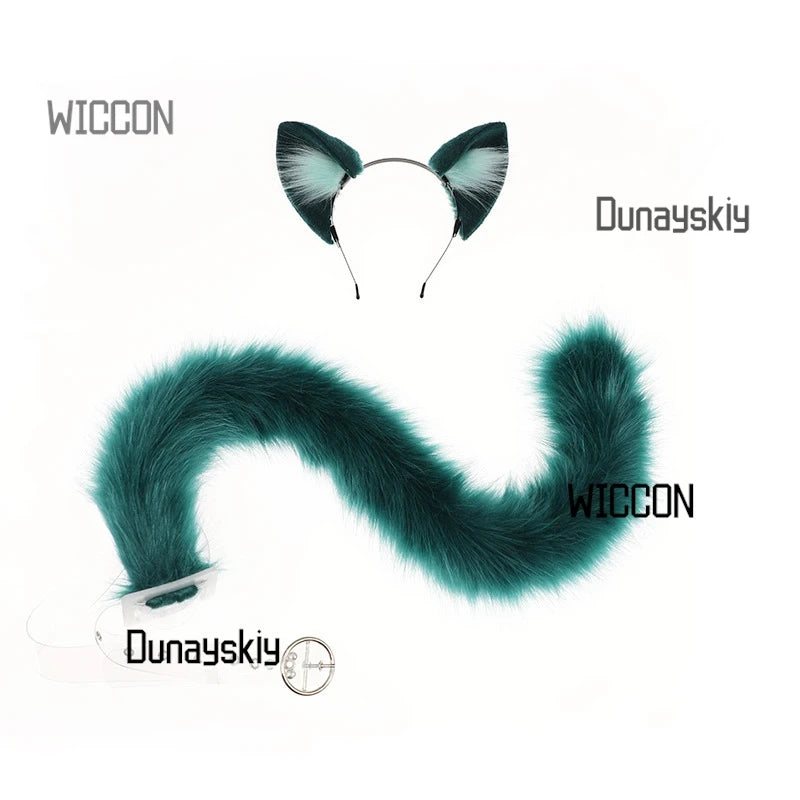 The Apothecary Diaries maomao Anime cos suit cat ear hair hoop cat tail suit diffuse accessories Halloween cosplay gift