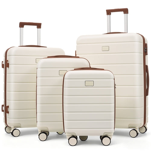 4-Piece Hardside Luggage Set with TSA Lock, 16/20/24/28 Inch Spinner