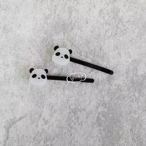 NEW Anime Skip And Loafer Iwamura Mitsumi Cos Acrylic Headwear Cosplay Panda Clip Hair Ornament Hairpin Jewelry Gifts Girls