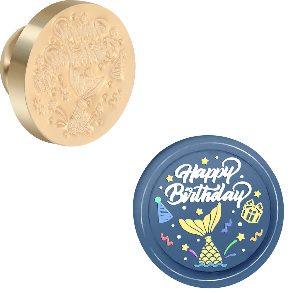 S B L A Wax Seal Stamp DIY Craft Supplies Scrapbooking Christmas Wedding Invitation for Decoration Wine Bags, Notebooks, Gifts