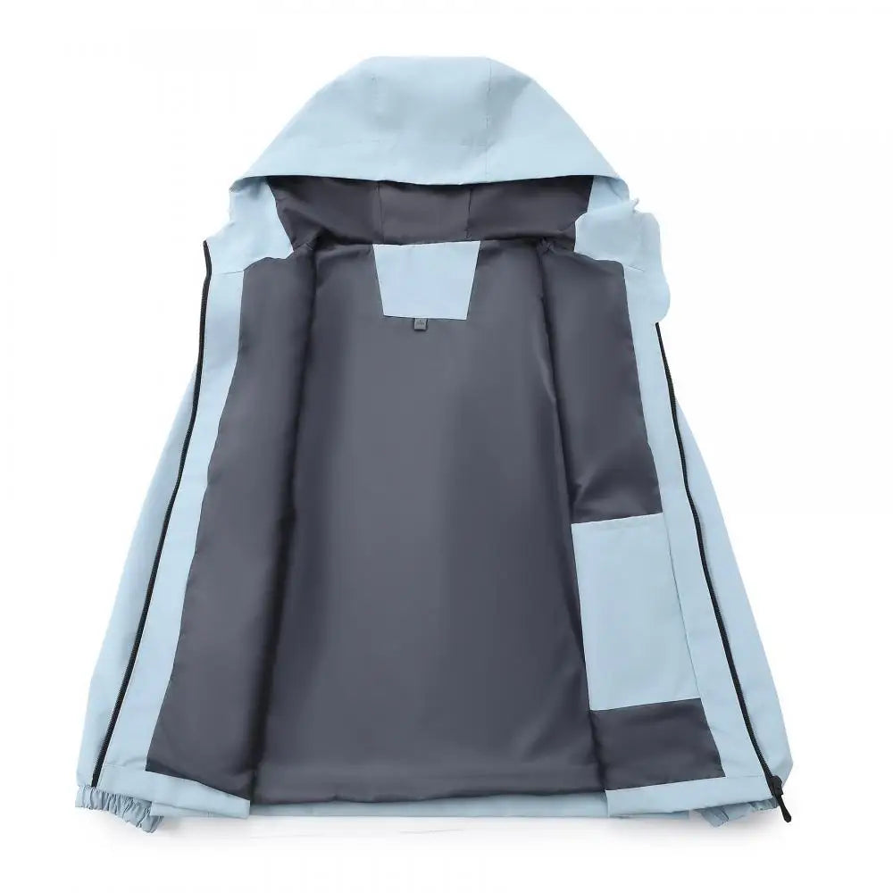 Waterproof Hiking Jackets for Men and Women Sun Protection Windbreaker Camping Climbing Rain Coat Unisex Portable Clothes