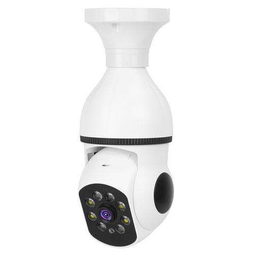 1Pc E27 WiFi Bulb Camera 1080P FHD WiFi IP Pan Tilt Security
