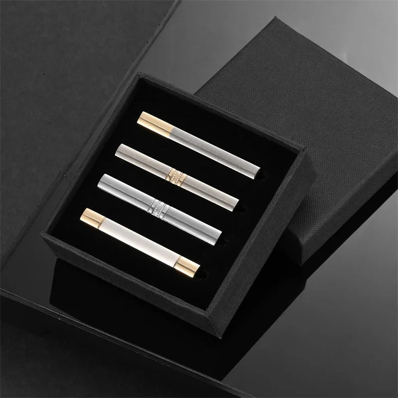 Tie Clip For Men Business Party Minimalist Tie Clips And Cufflinks To Man Shirt Gift Box Jewelry Men's Cuff Man Fashion Lawyer