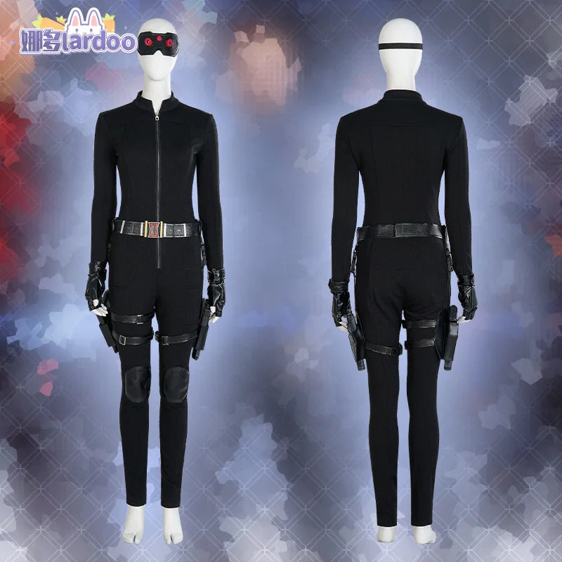 Thunderbolts Yelena Belova Black Widow Cosplay White Widow Costume Halloween Carnival Party Christmas Play Role Clothes Clothing