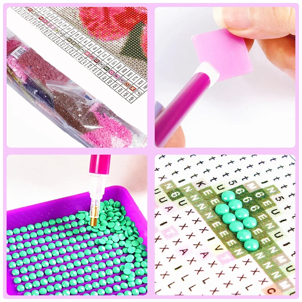 Disney 5D Diamond Embroidery Jack Rhinestone Pictures Painting Cartoon Full Drill Mosaic Nightmare Before Christmas Holiday Gift