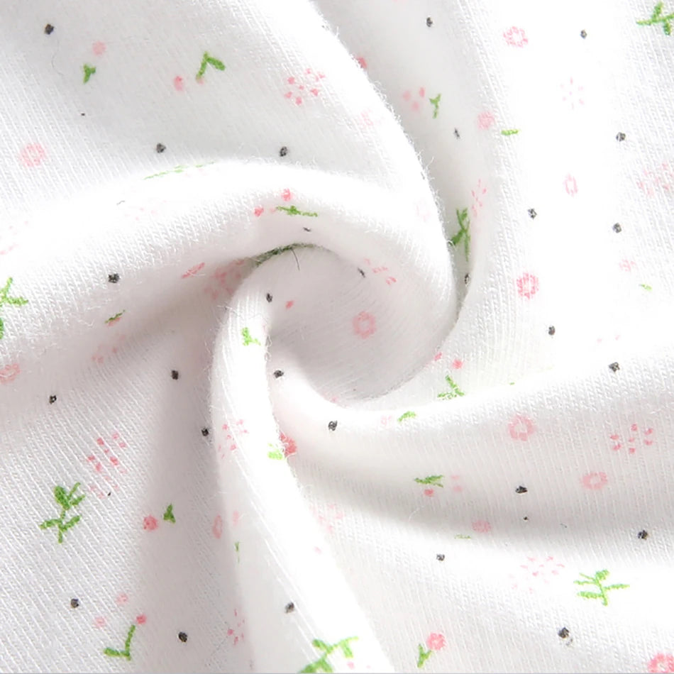 Girls Floral Camisole Tank Tops Thin Strap Summer Innerwear Sleeveless Baby Kids Undershirt Breathable Stretch Casual Clothes