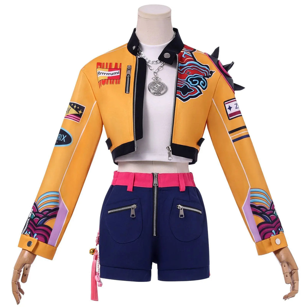 Halloween Cosplay Costume New K-Pop Girl Group Cosplay Costume Lumimira Zoye Cosplay Outfit Girl Game Suit