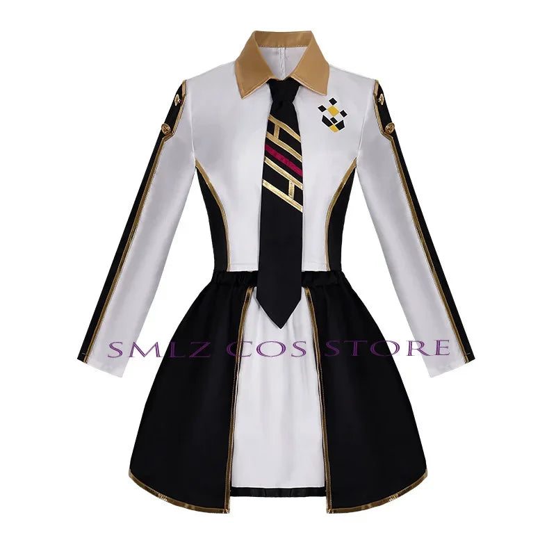 Anime Womens Costume Cosplay Suit Sky Striker Ace Raye Maid Dress Uniform Halloween Christmas Outfit
