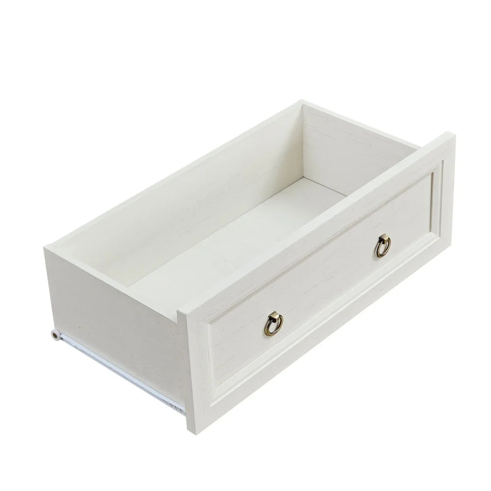 Farmhouse 6-Drawer Dresser Rustic Chest of Drawers Versatile Storage Living Room Bedroom Durable Stylish Design
