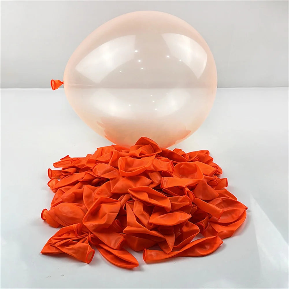 100pcs Colorful Crystal latex Balloon 10 inch Transparent Bubble Latex Balloons Kids toys Birthday Wedding party decorations
