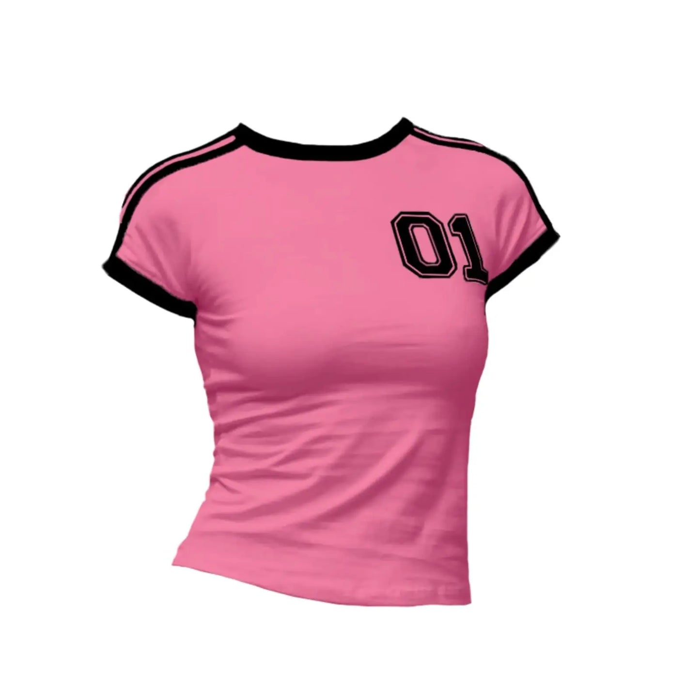 ﻿Y2k Clothes Gothic Crop Tops 01 Pattern Print Vintage Women Casual Baby Tee Streetwear Girls Aesthetic Short Sleeves T-Shirt ﻿