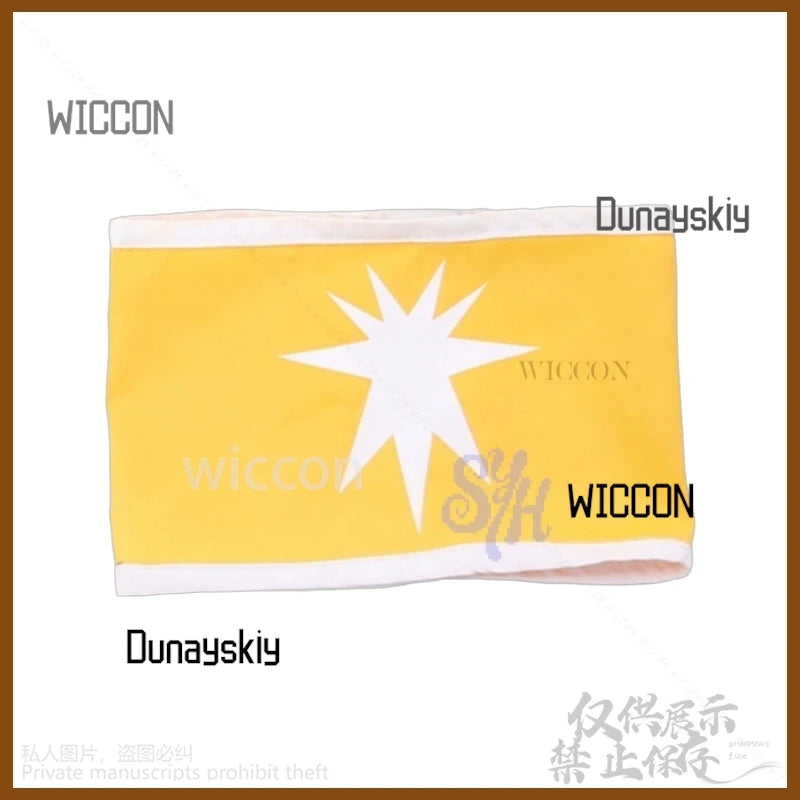 Hot Anime Ttackk Zekee Jaeger Cosplay Eldia Armband Yellow Red Gray Cos Props For Merch Halloween Christmas Party Customized