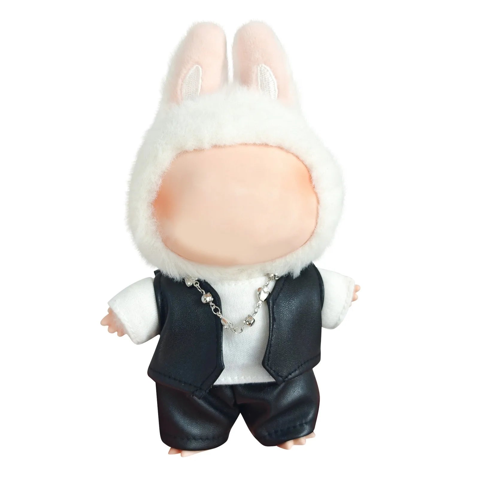 For 17cm Labubu baby clothes series doll clothes Macaron for Modern style of labubu outfit