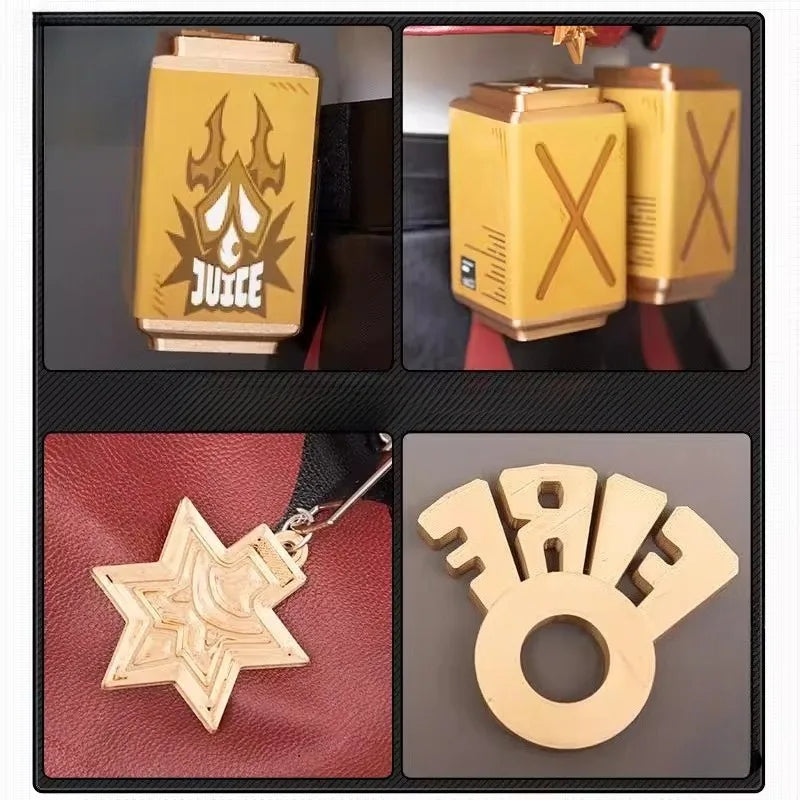 Game Zenless Zone Zero Burnice Whita Cosplay Costume Punk Coat Skirt Props Wig Suit for Women Halloween Anime Party Outfits