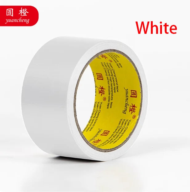 10Meter Adhesive Fabric Duct Tape heavy duty, Carpet Waterproof Tape,White Tape decorative, automotive fabric tape 1rolls