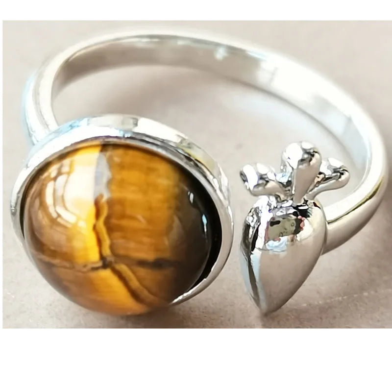 Lapis Lazuli bead Ring PWB1174