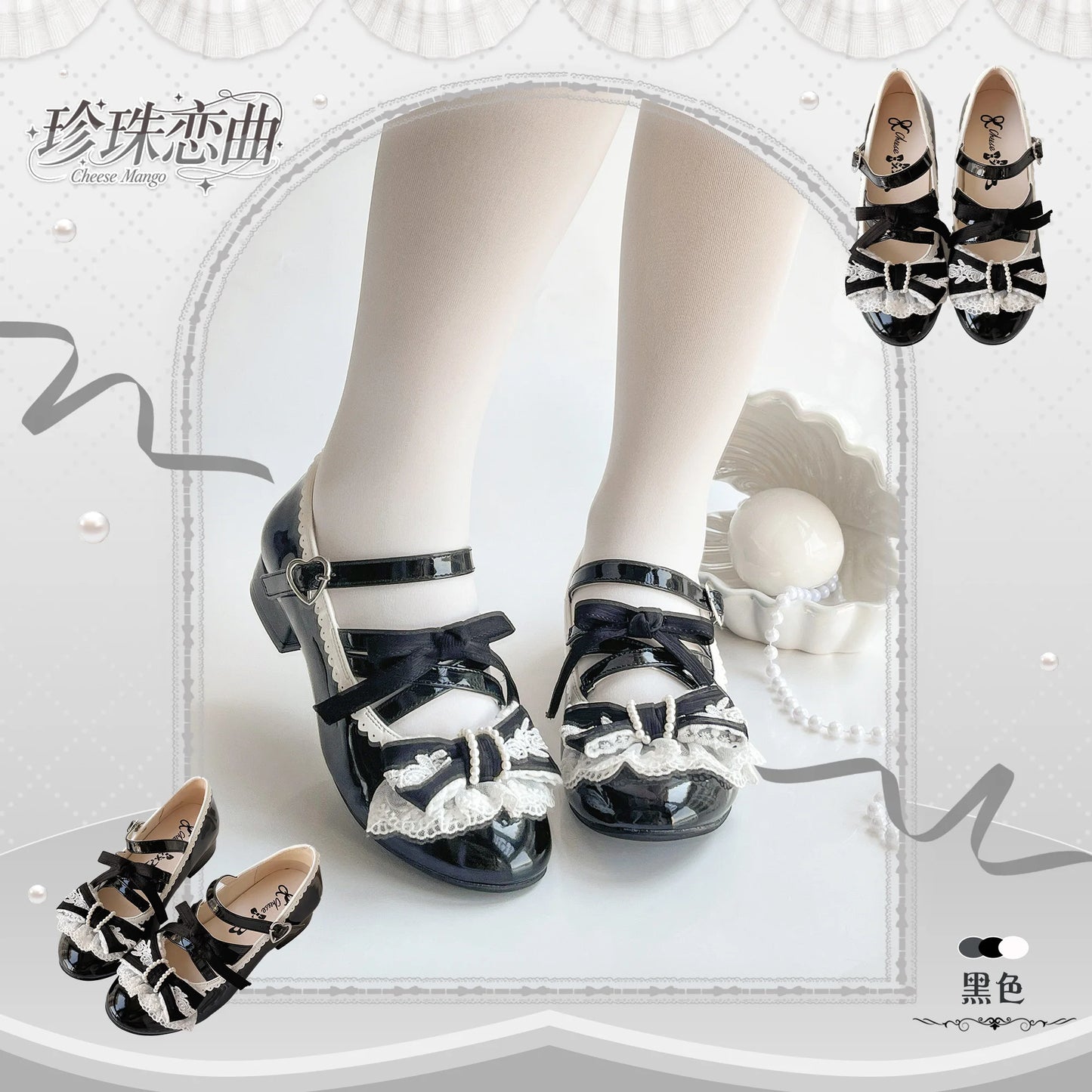 Original Lolita Style Pink Mary Jane Shoes Autumn New 2025 Japanese Girls Sweet Elegant Bow Low Heels Y2k Tea Party Pumps 2025