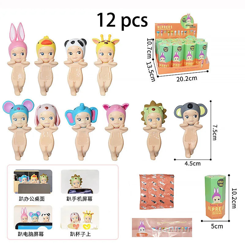 Sonny Angel Hippers Blind Box Animal Series Mini Anime Action Figure Authentic Doll for Kids Children Christma Birthday Toy Gift