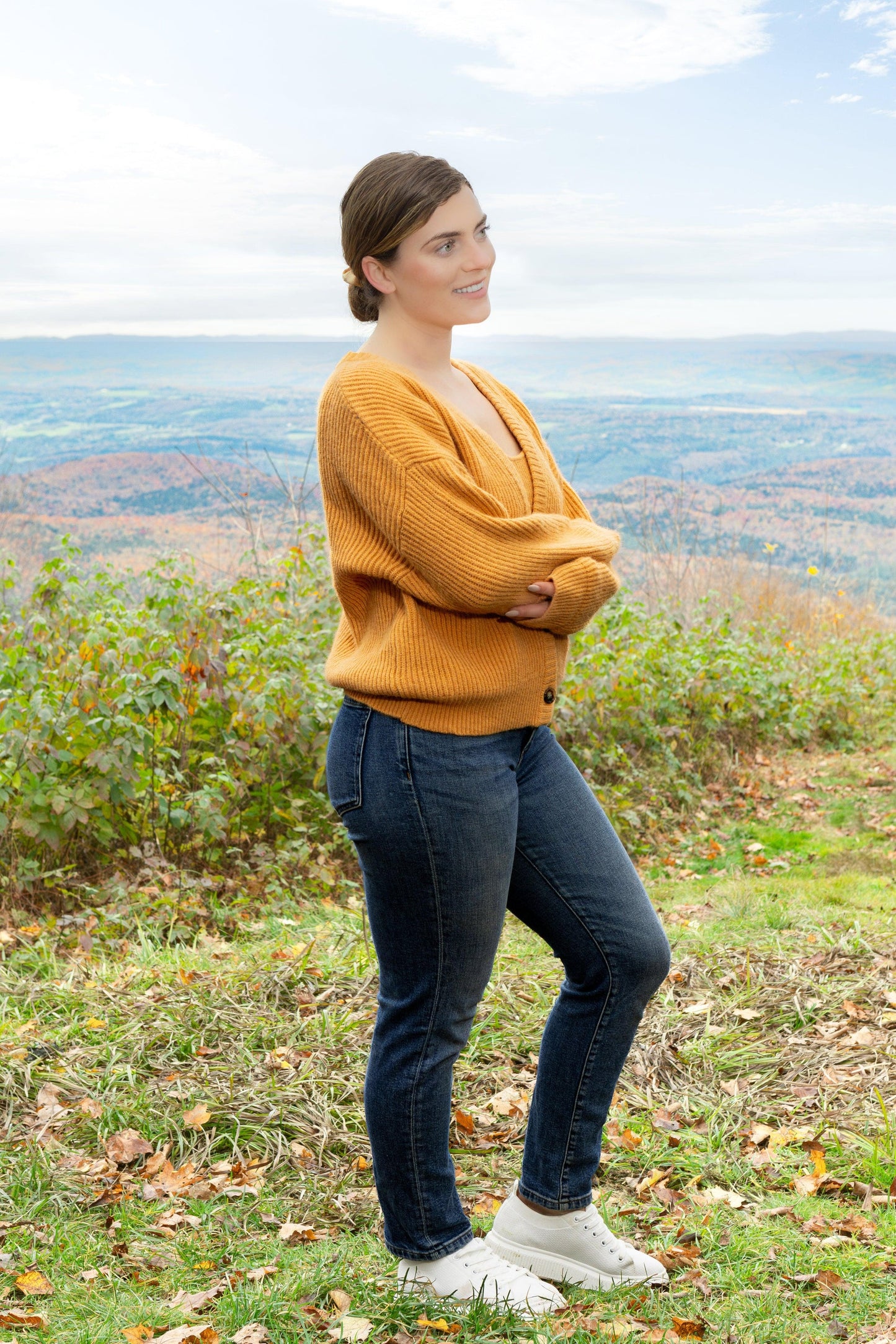 Knit Top and Cardigan Set