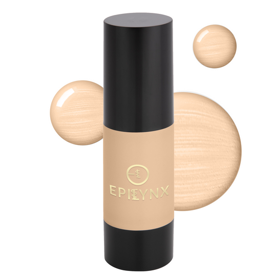 Breathable Full-Coverage Foundation – Dewy Finish, Hydrating, Vegan,