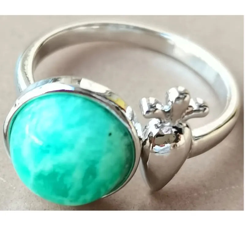 Lapis Lazuli bead Ring PWB1174