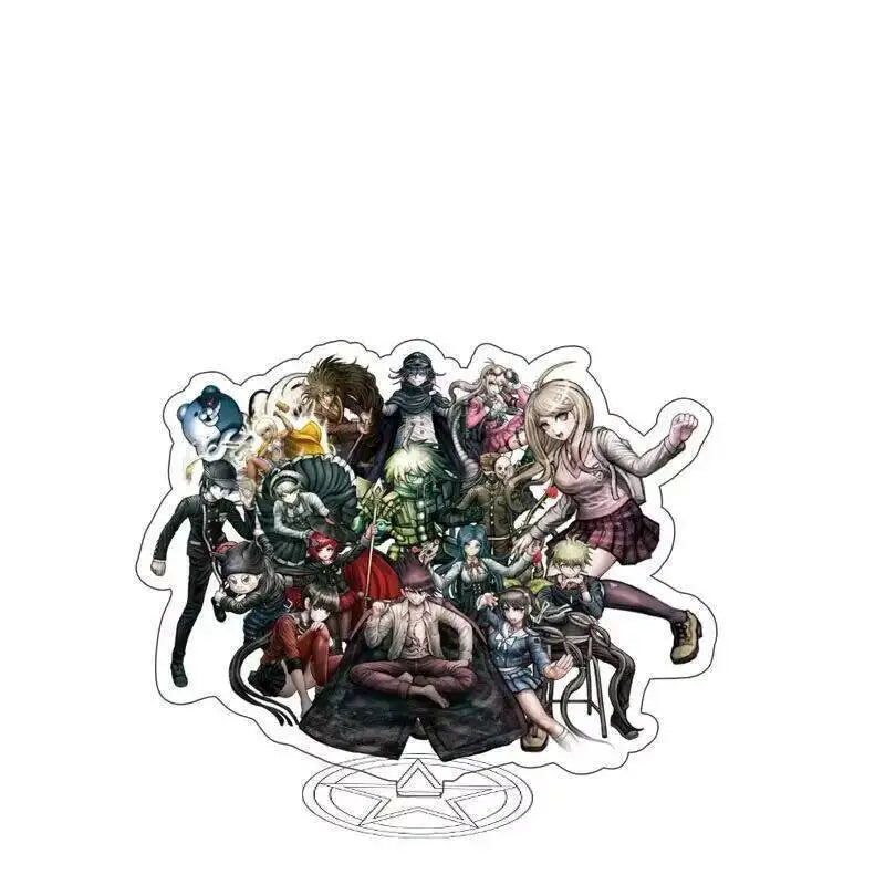Anime Danganronpa V3 Kokichi Oma Saihara Shuichi Acrylic Stand Ornaments Action Figures Cartoon Model Christmas Gifts Girls