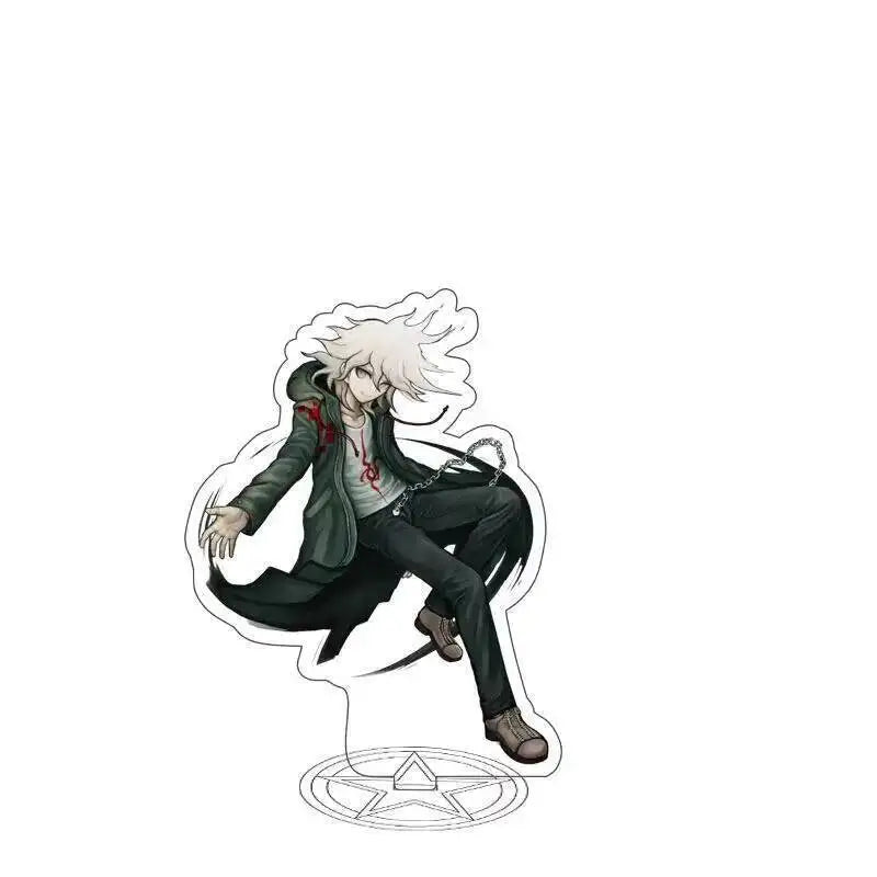 Anime Danganronpa V3 Kokichi Oma Saihara Shuichi Acrylic Stand Ornaments Action Figures Cartoon Model Christmas Gifts Girls