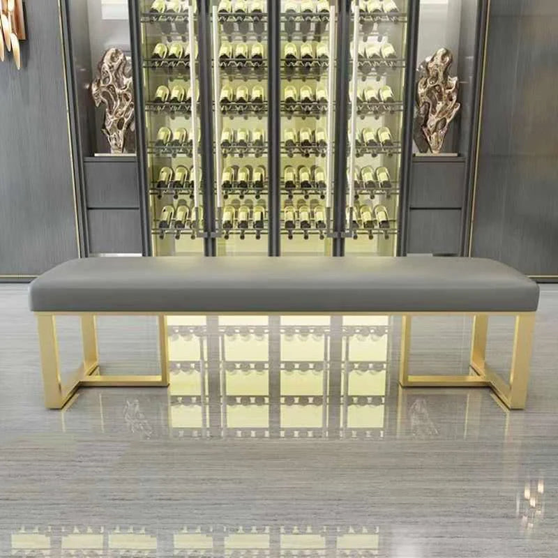 Restaurant Big Size Step Stool Vanity Chair Designer Hotel Luxury Individual Nordic Foot Stool Accent Muebles Terrace Furniture