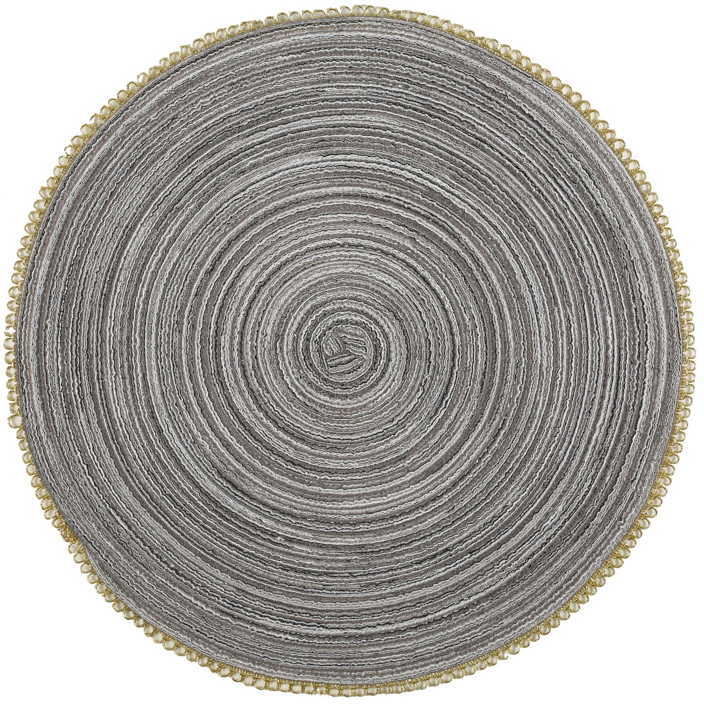 1pcs Christmas Round Kitchen Durable Insulated Mat High Quality Polyester Placemat Washable Table Mats for Dining Table