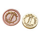 Y1UB Sealing Wax Stamp Letter Series Wax Seal Stamp for Christmas Card Decorations