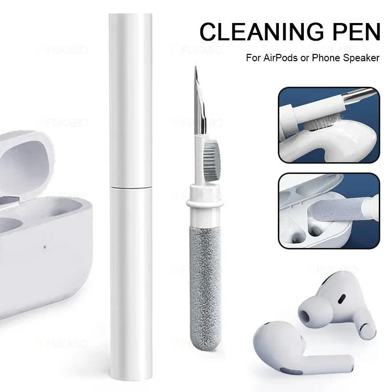 Bluetooth Earphone Cleaner Kit For Airpods Pro 1 2 3 Earbuds Case Cleaning Pen Brush Tool For Xiaomi Huawei Lenovo Headset