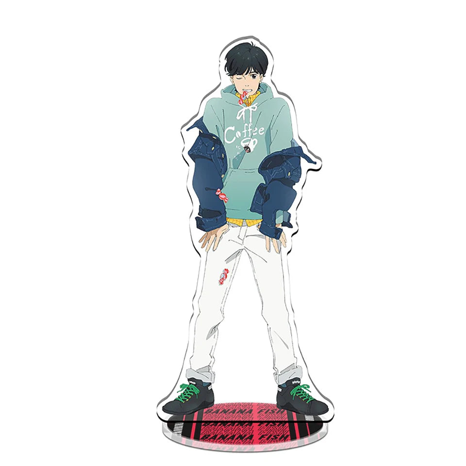 Japanese Anime Stand Acrylic Figure Children's Collection Creative Humanoid Desktop Ornaments Christmas Exquisite Gifts Fun Toys