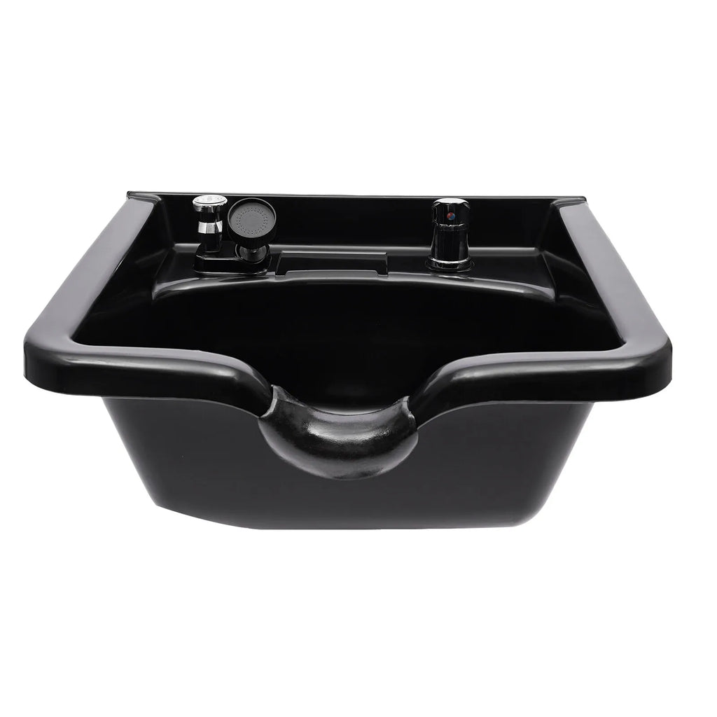 Beauty Salon Barber Shop Hair Equipment Shampoo Bowl Deep ABS Bowl Backwash Sink