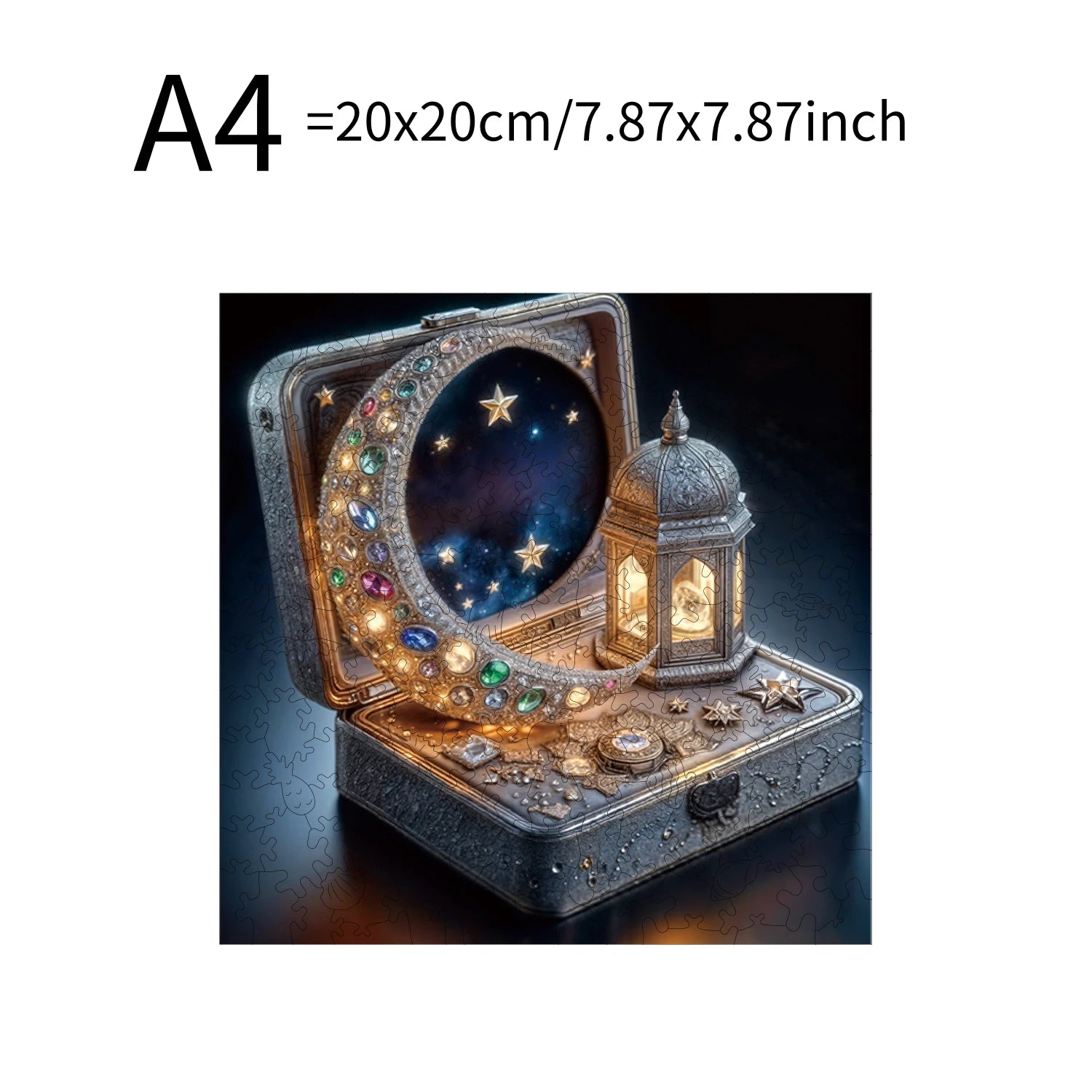 Moon Moonlight Lamp Goddess Puzzles High Quality Jigsaw Puzzle Wooden Puzzle Best Christmas Gift