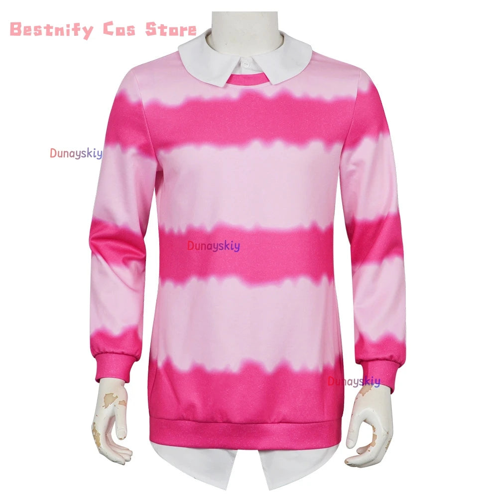 Sajaboys Cosplay Jinu Boy Group Anime Huntrix Movie Kpop Demon Handsome Vest Vampire Goth Punk Long Coat Korea Idol Halloween