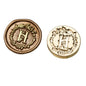 Y1UB Sealing Wax Stamp Letter Series Wax Seal Stamp for Christmas Card Decorations