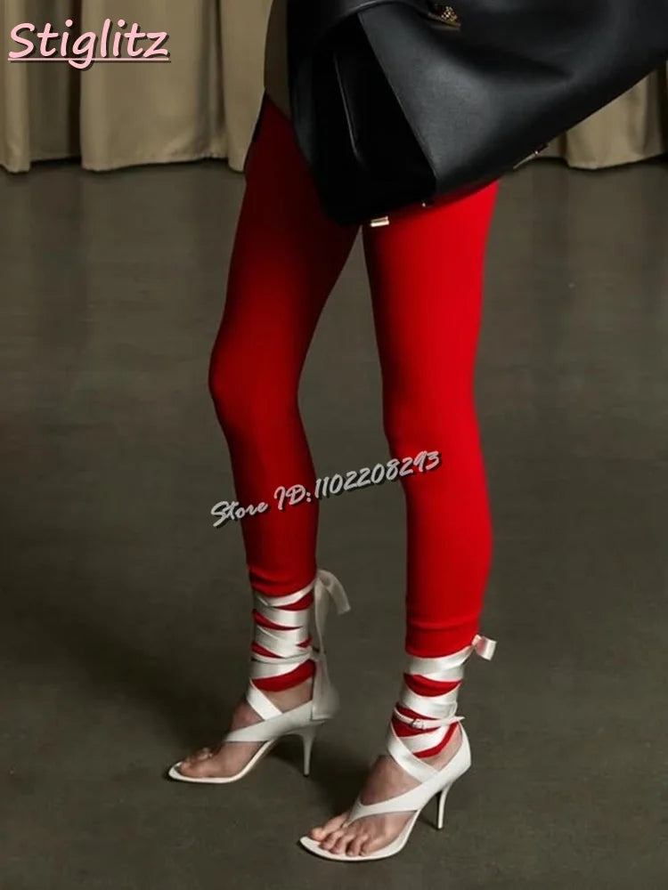 Silk Satin Cross-tied Sandals Clip-Toe Lace-up Flip-flop High Heels Riband Elegant Dress Shoes 2025 Summer New Fashion Women