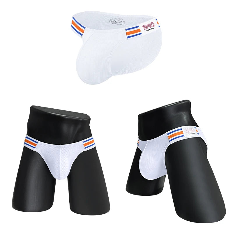 Summer Erotic Lingerie for Men Fashion Jockstraps Underwear Men Design Men's Thongs Packs Brave Person Man Underwear Hot Thong