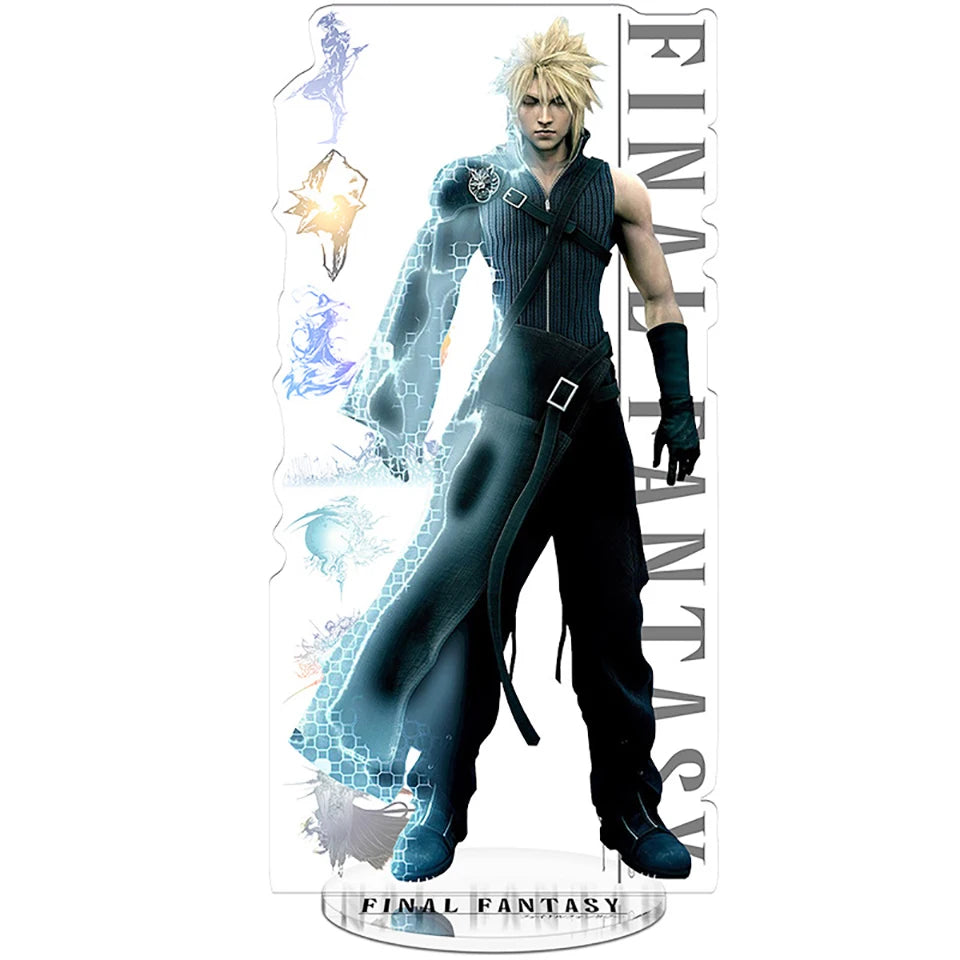 Classic Japanese Role Playing Game Creative Desktop Ornament Acrylic Stand Figure Children's Christmas Collection Gift Fun Toy