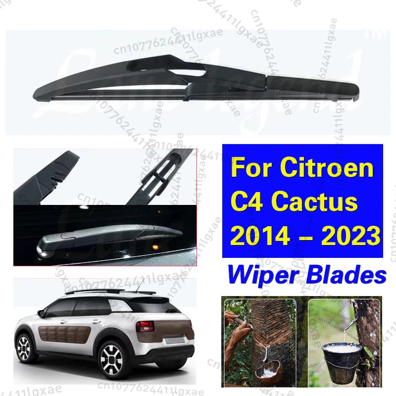 Car Rear Wiper Blade For Citroen C4 Cactus 2014 - 2023 Windscreen Windshield Wipers Brushes Cleaning Car Accessories 10"