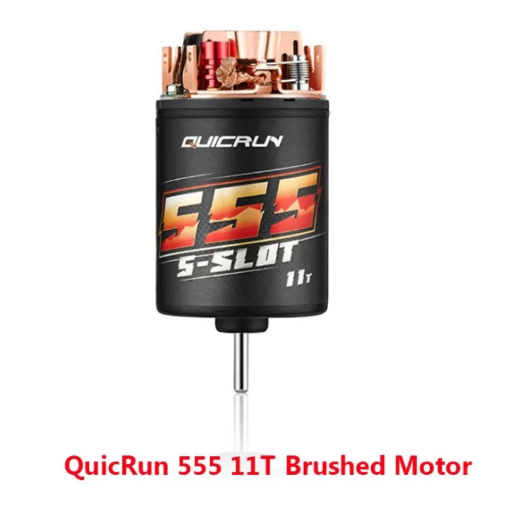 NEW HOBBYWING QuicRun 540 30T 40T 555 11T 13T Brushed Motors for 1/10 RC Model Car Crawler Buggy Retrofitting Accessories