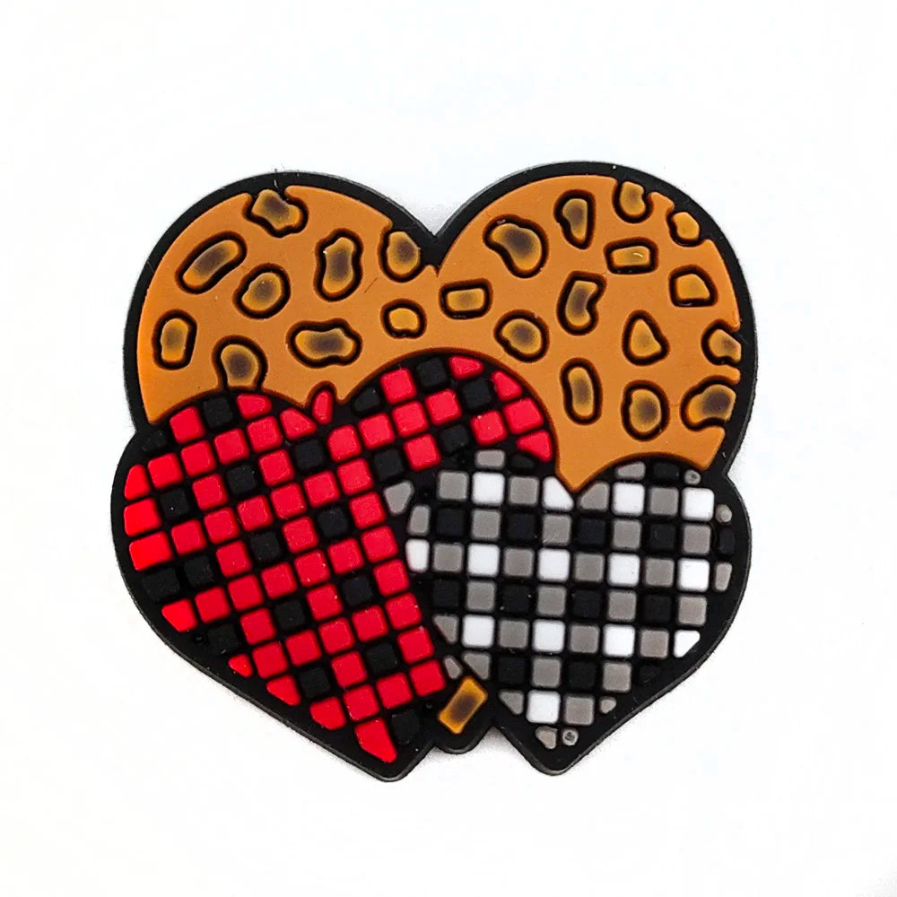 Hot 1PCS Mushroom Shoe Charms Pin for Shoe Accessories Shoe Decoration Kids Adult Christmas