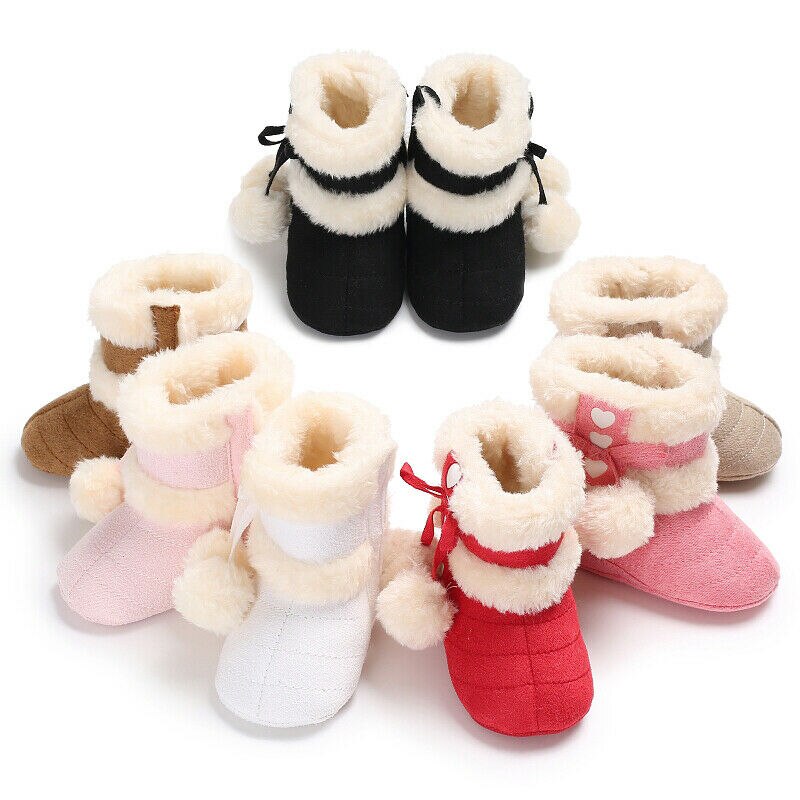 7 Colors Autumn Winter Lovely Baby Shoes Toddler