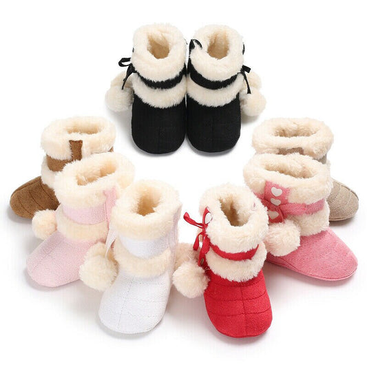 7 Colors Autumn Winter Lovely Baby Shoes Toddler