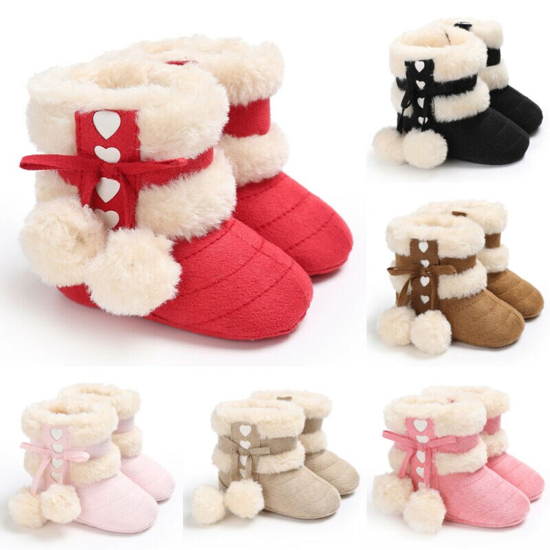 7 Colors Autumn Winter Lovely Baby Shoes Toddler