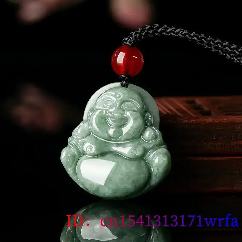 Green Burmese Jadeite Pendant Gemstones Gifts for Women Necklaces Men Necklace Charms Jade Vintage Natural Pendants Jewelry