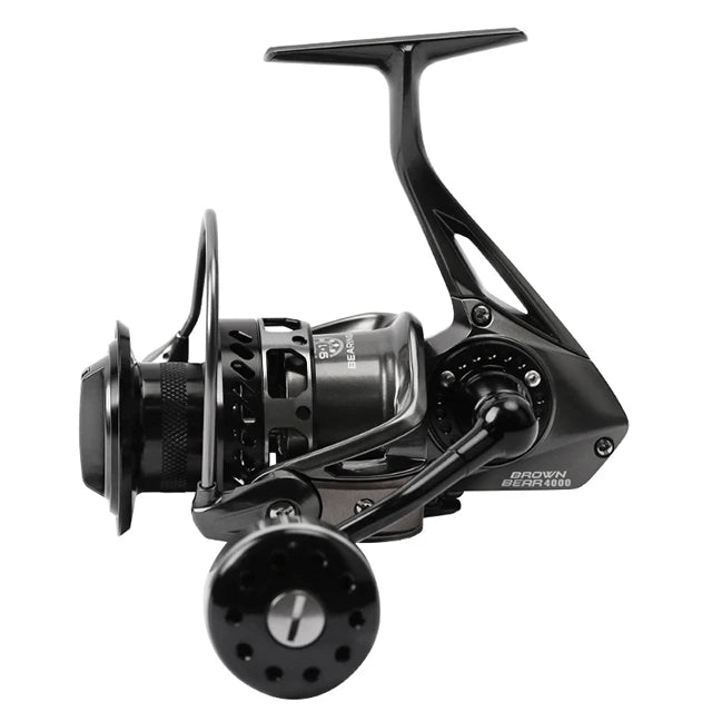 TSURINOYA Fishing Reel BROWN BEAR 4000 5000 6000 7000 Saltwater Spinning Full Metal Reel Max Drag Power12-20KG